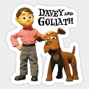 Davey and Goliath Sticker